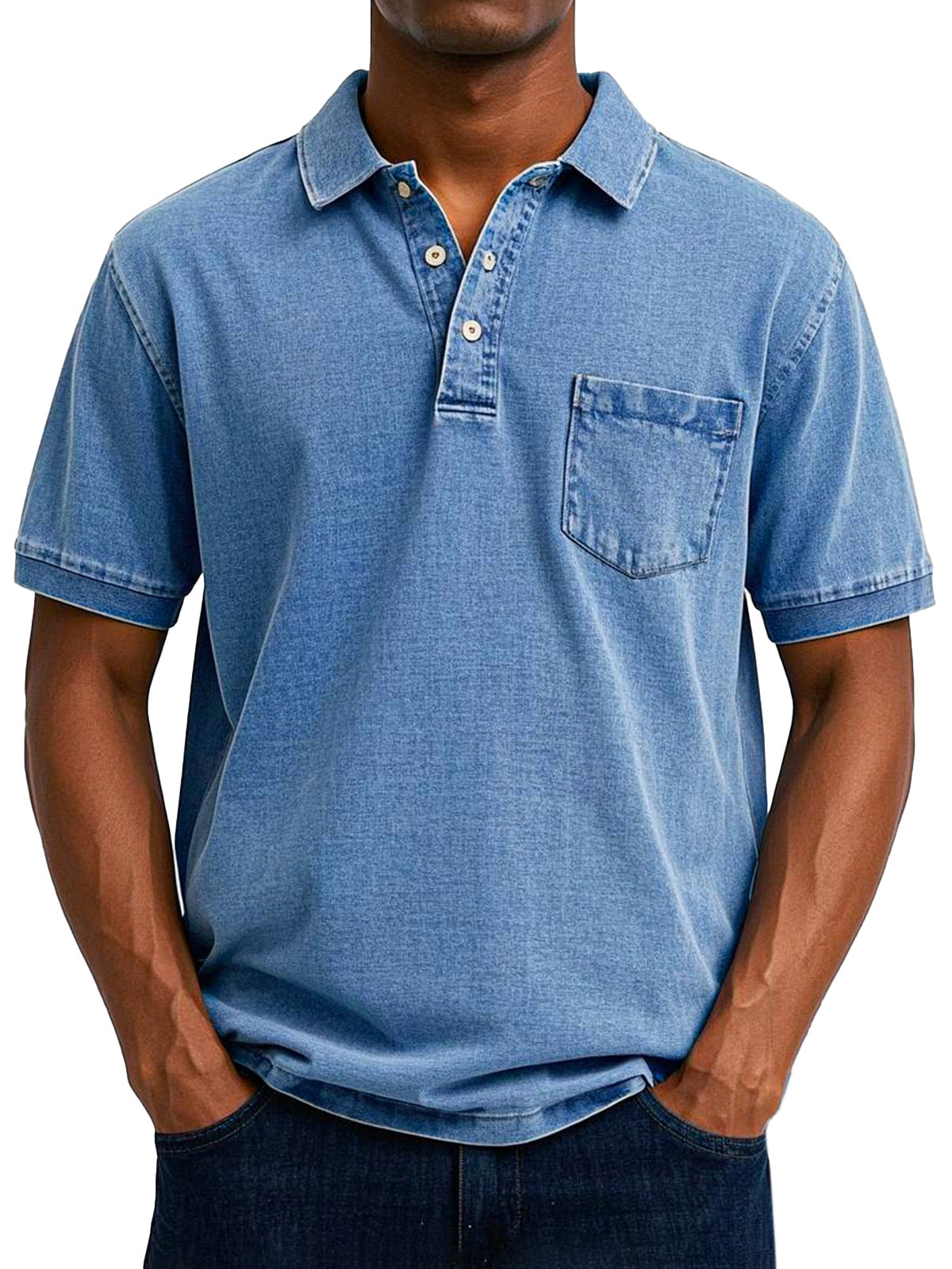 Maxime | Chemise Polo Vintage Décontractée pour Homme