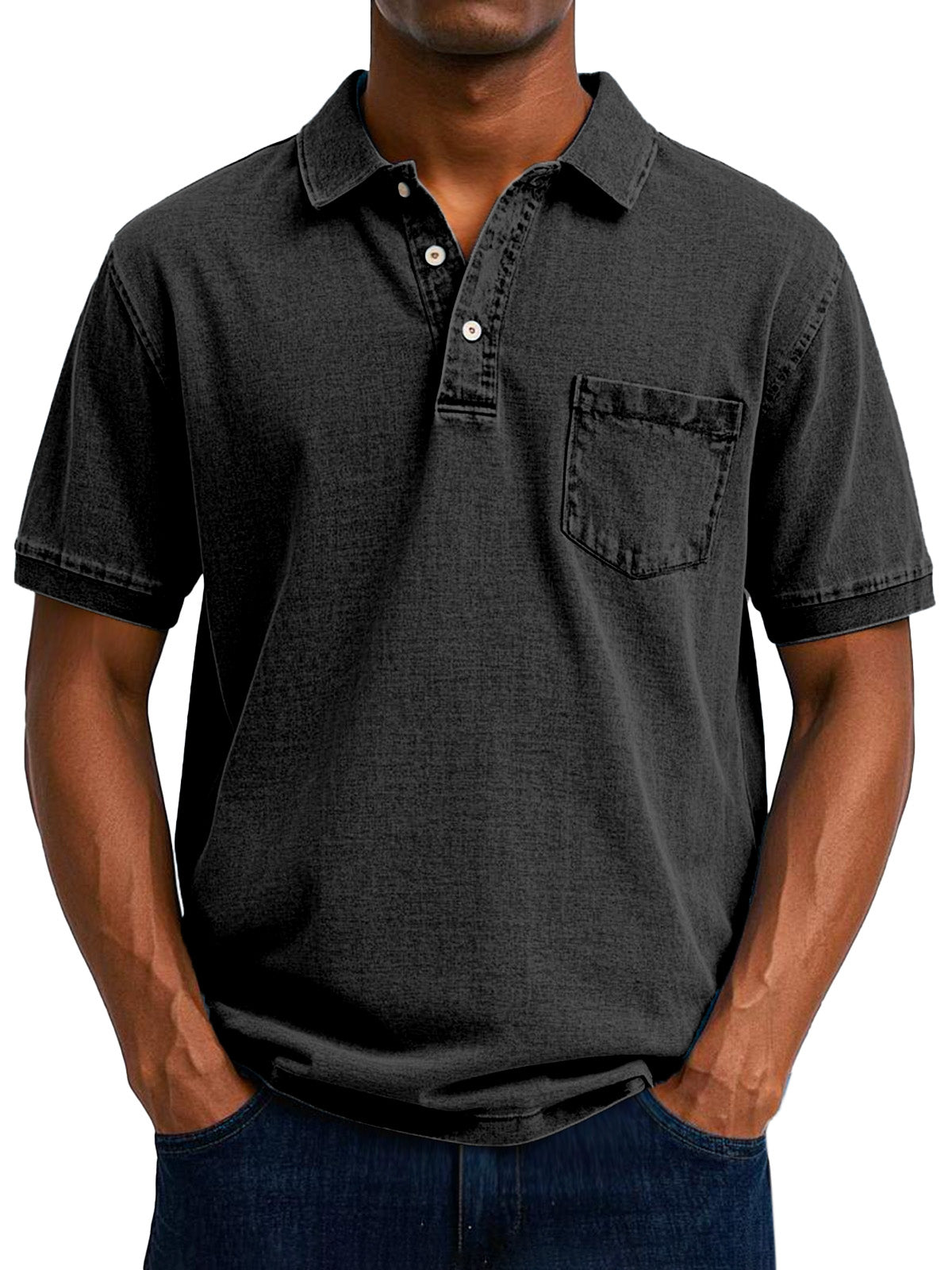 Maxime | Chemise Polo Vintage Décontractée pour Homme