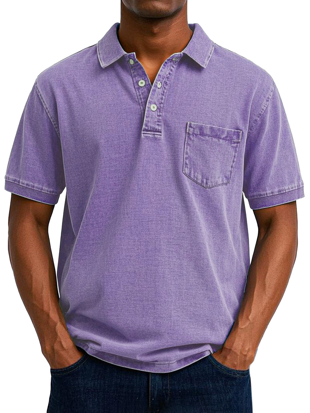 Maxime | Chemise Polo Vintage Décontractée pour Homme