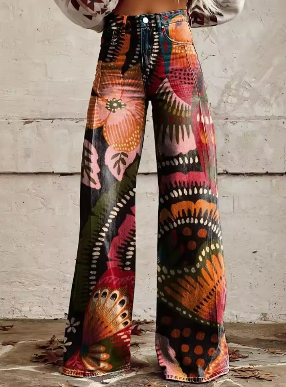 Ninon | Pantalon Boho Vintage