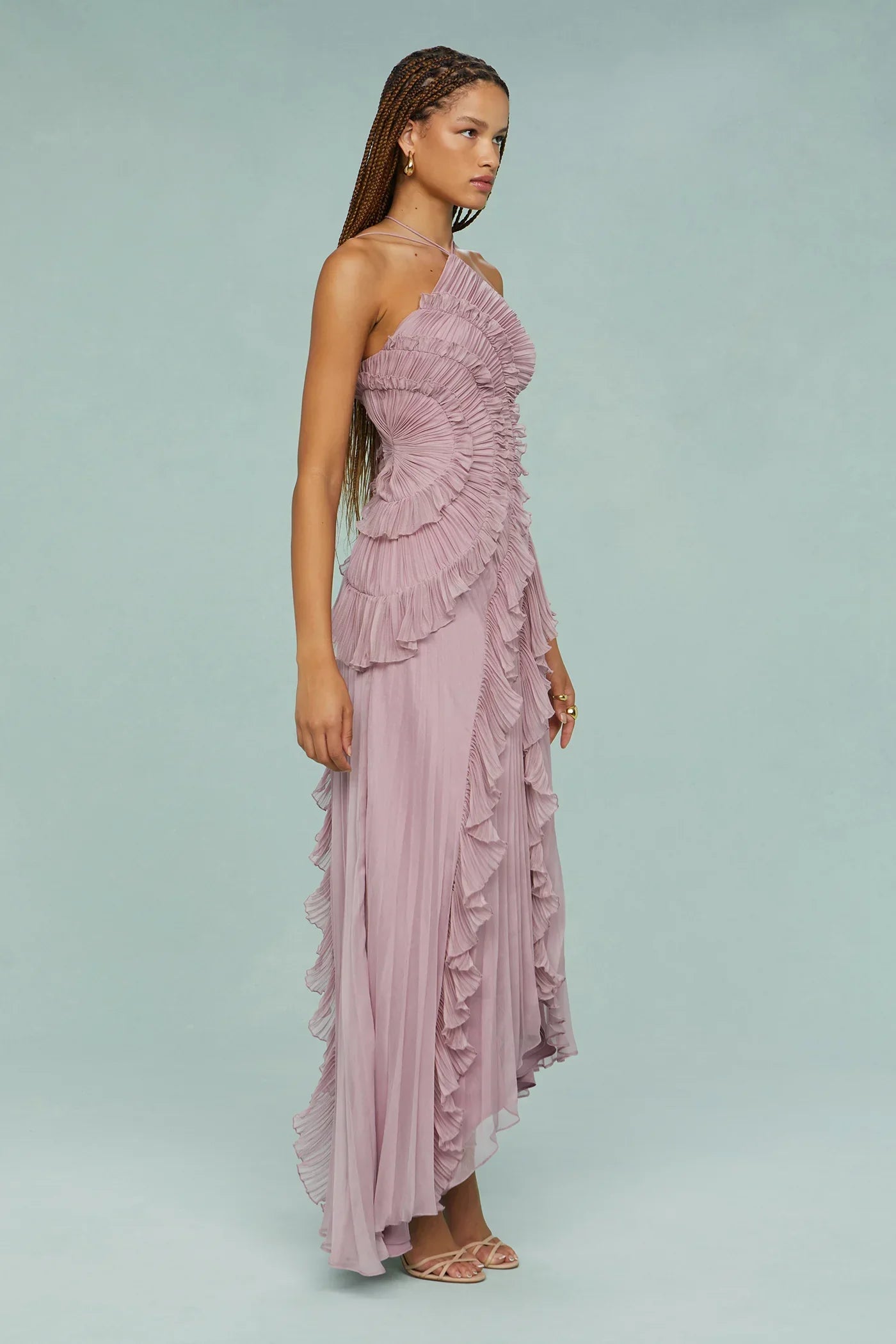 Elisia | Robe Lilas Murmurante