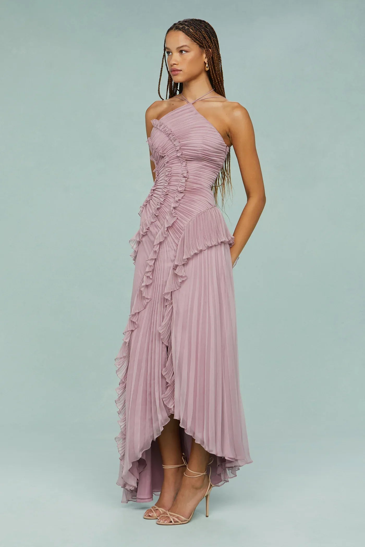 Elisia | Robe Lilas Murmurante