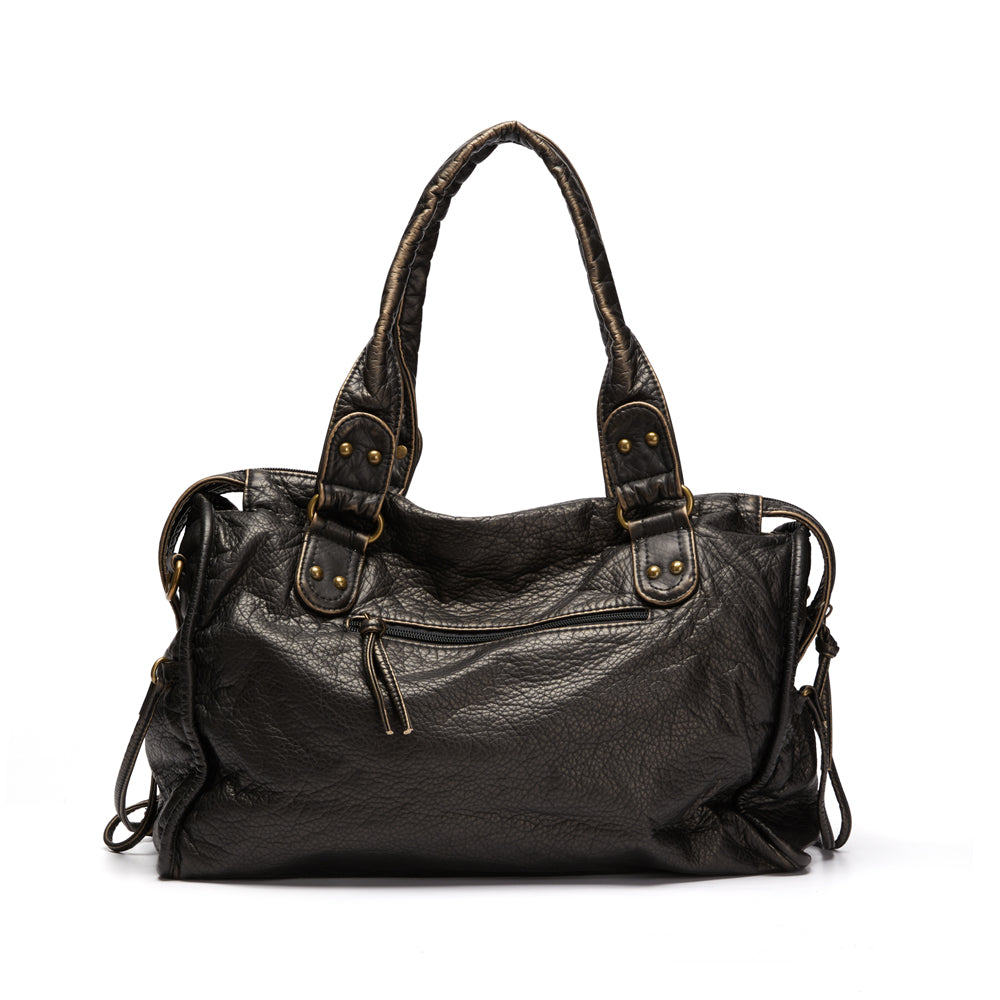 Rachel | Sac à Main Noir pour les Cours