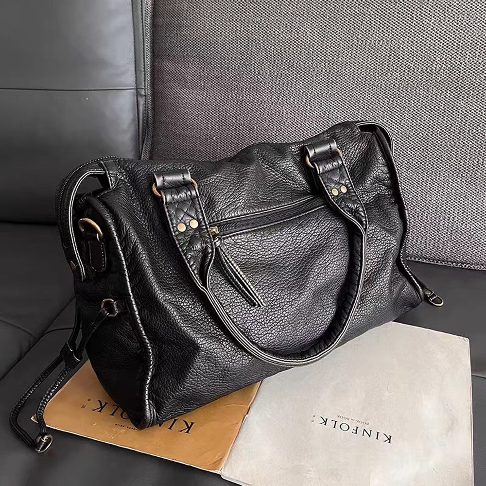 Rachel | Sac à Main Noir pour les Cours