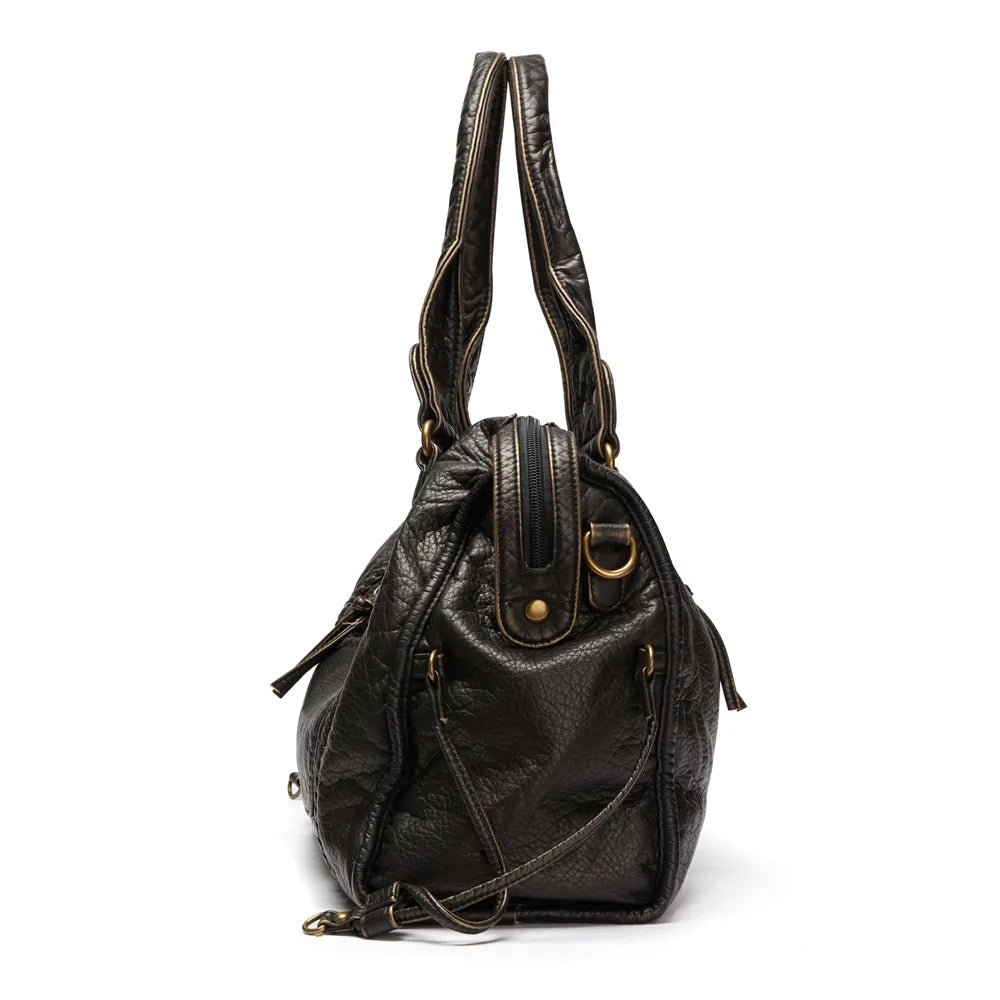 Rachel | Sac à Main Noir pour les Cours