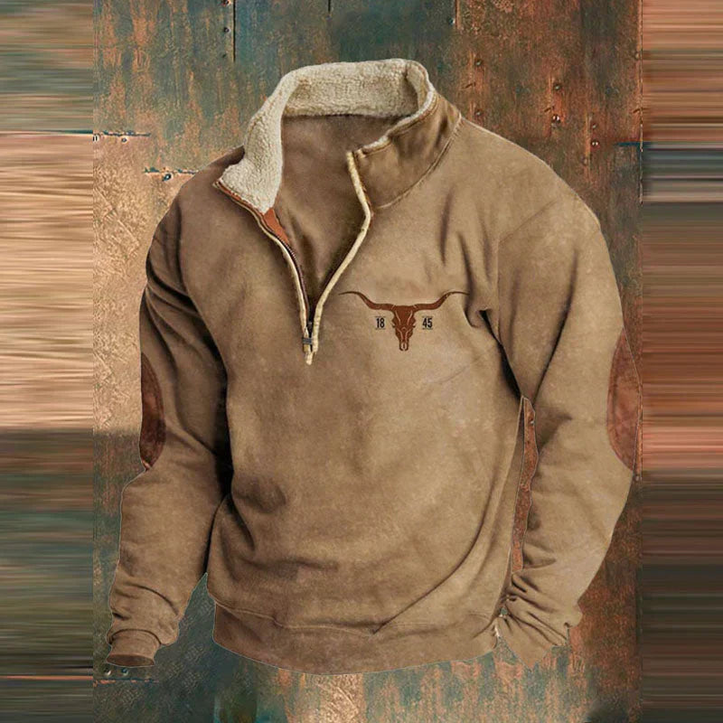 Stefan | Pull-Over Zippé En Quartz