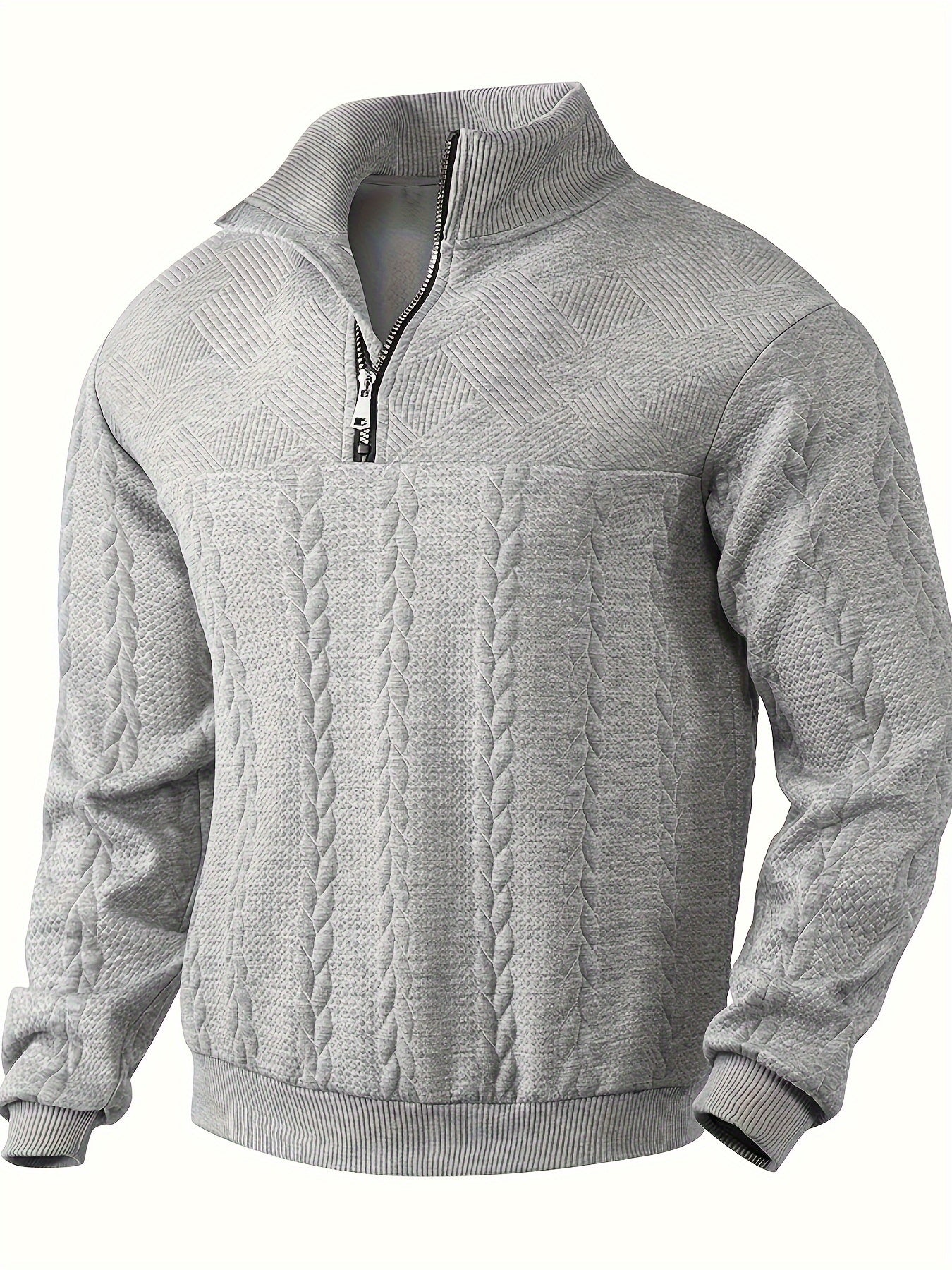 Rafae | Pull Vintage Pour Homme Avec Fermeture Éclair