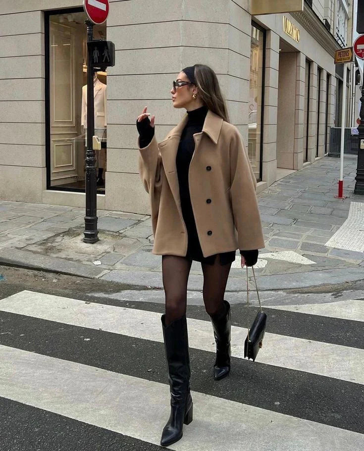 Pauline - Veste Élégante en Laine