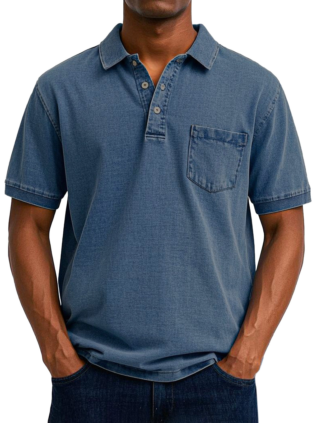 Maxime  | Chemise Polo Vintage Décontractée pour Homme