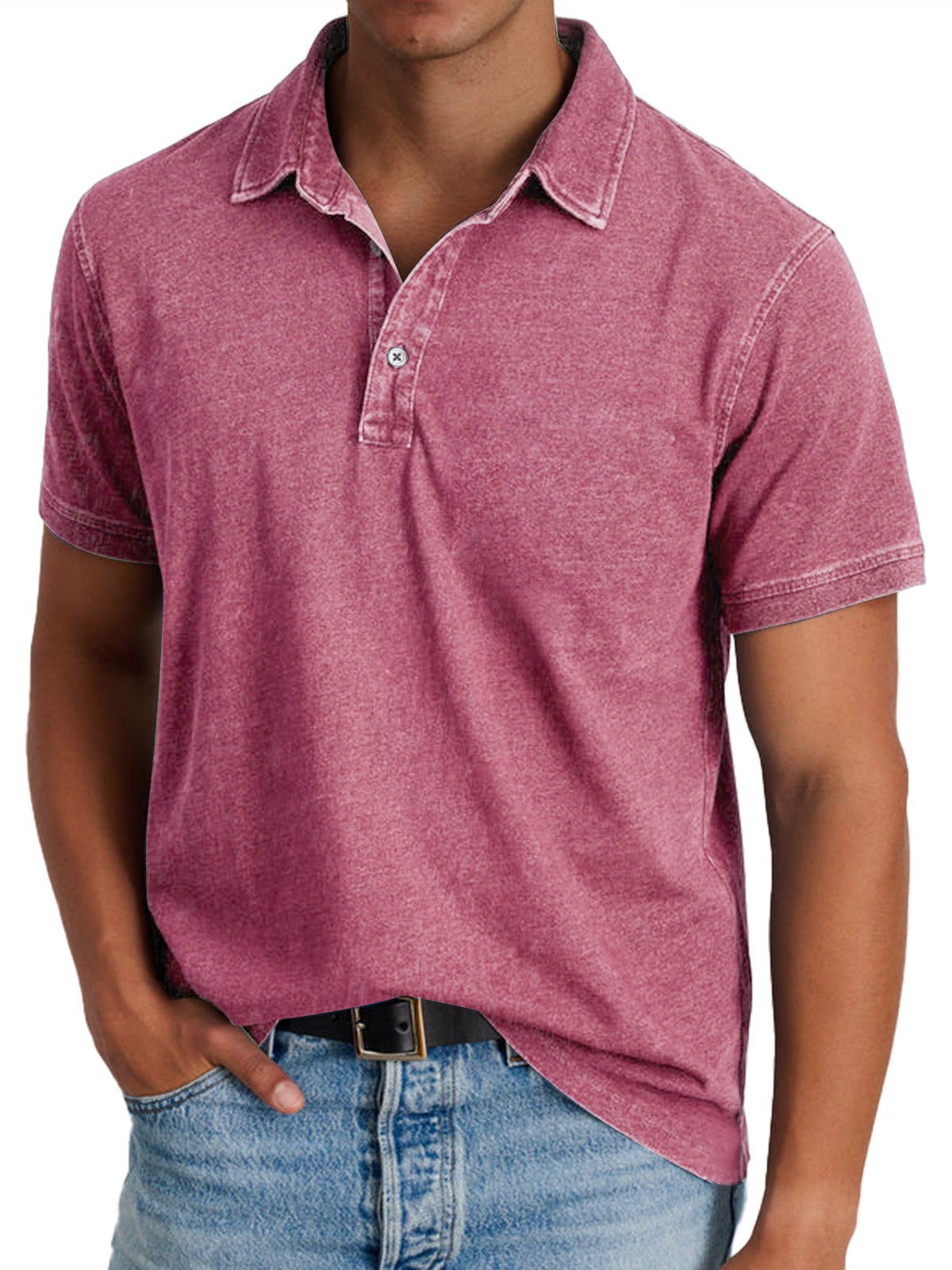 George - Polo Avec Col Pour Hommes