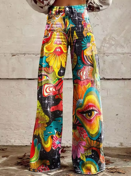 Maëlle | Pantalon Boho Vintage