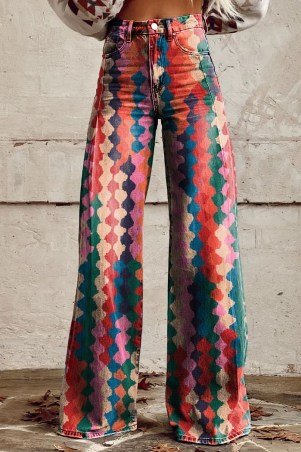 Léonie | Pantalon Boho Vintage