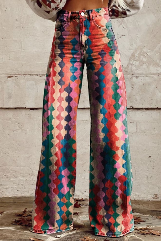 Léonie | Pantalon Boho Vintage