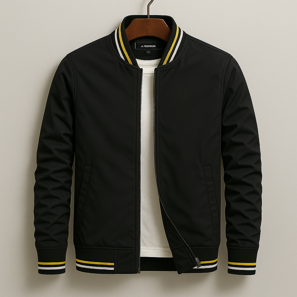 Tomero | Blouson Bomber Élégant À Rayures