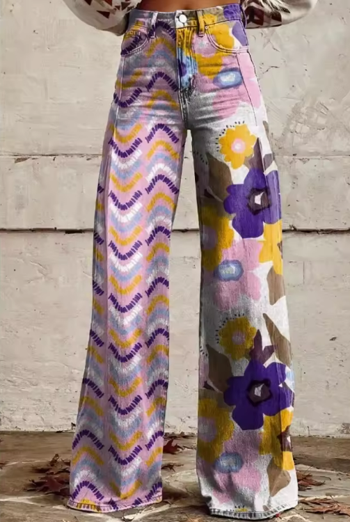 Sabrine | Pantalon Boho Vintage