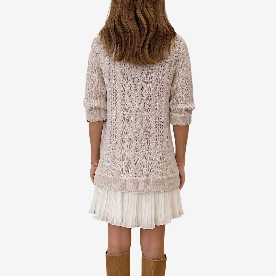 Gaëlle | Robe Pull en Maille