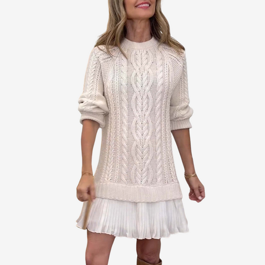 Gaëlle | Robe Pull en Maille
