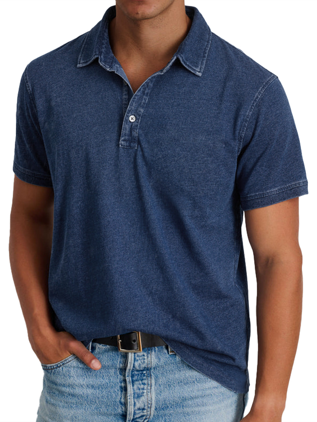 George - Polo Avec Col Pour Hommes
