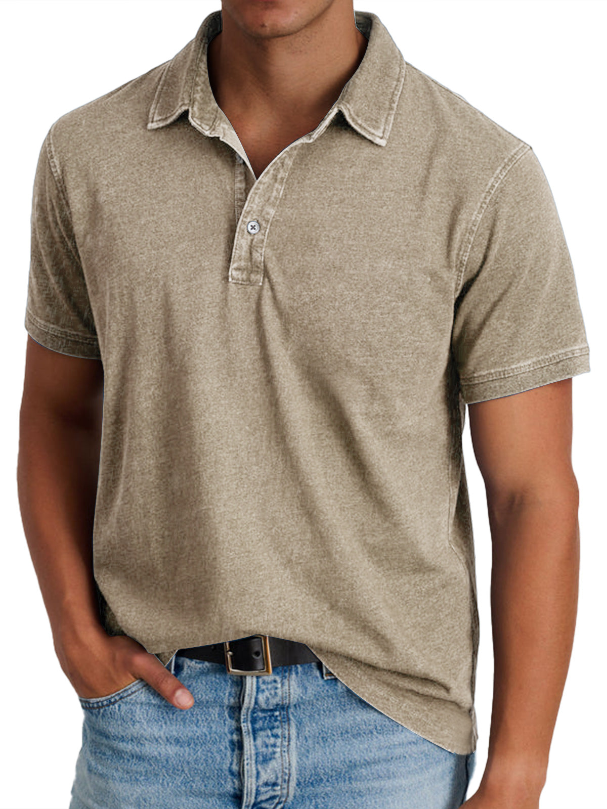 George - Polo Avec Col Pour Hommes