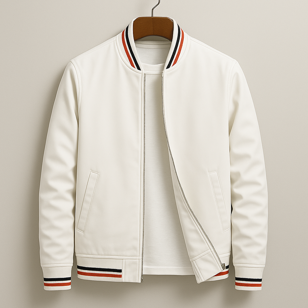 Tomero | Blouson Bomber Élégant À Rayures