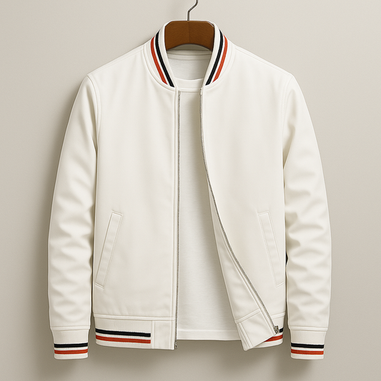 Tomero | Blouson Bomber Élégant À Rayures