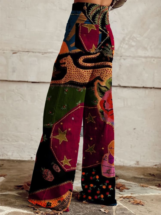 Louna | Pantalon Boho Vintage