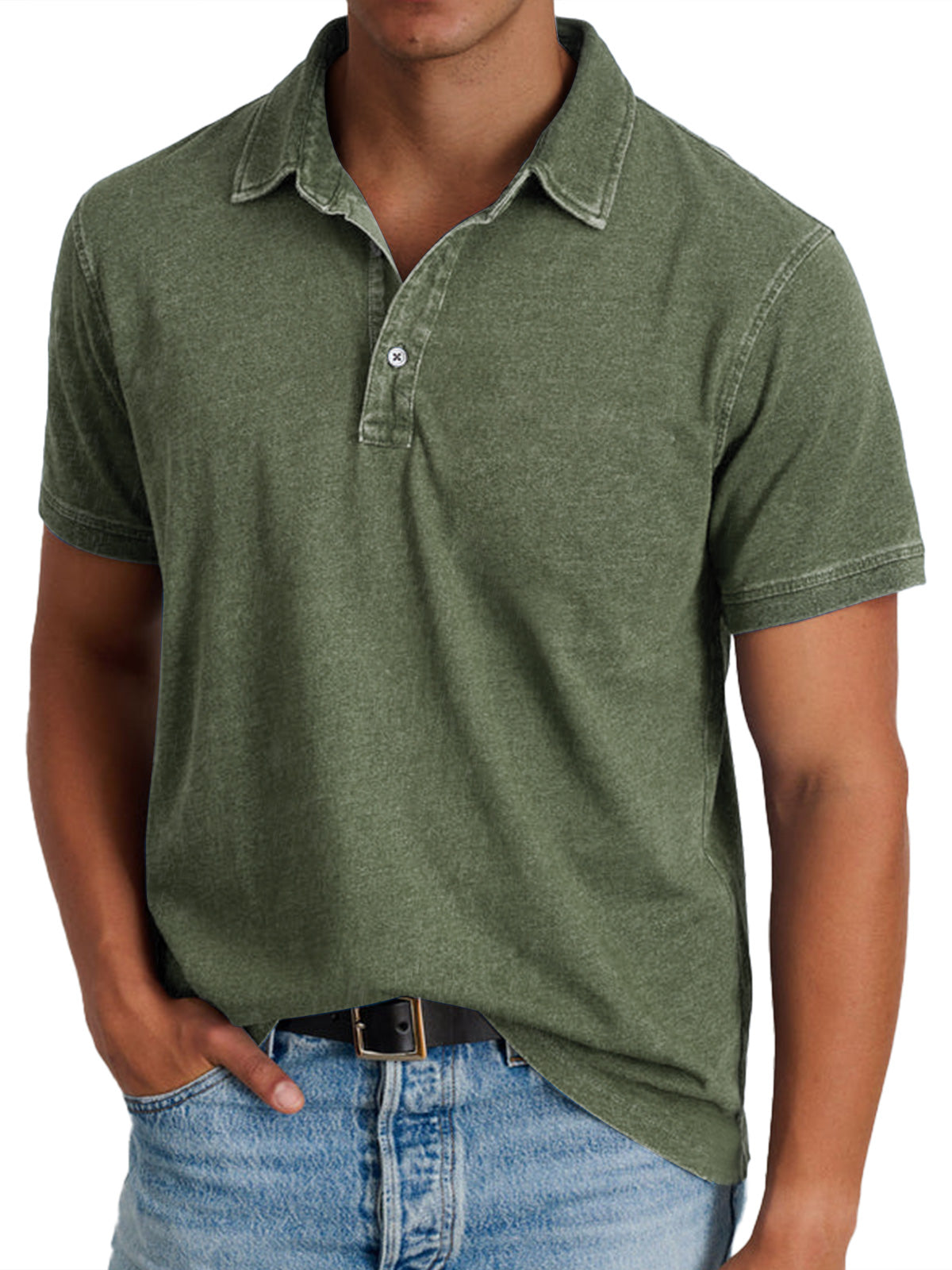 George - Polo Avec Col Pour Hommes