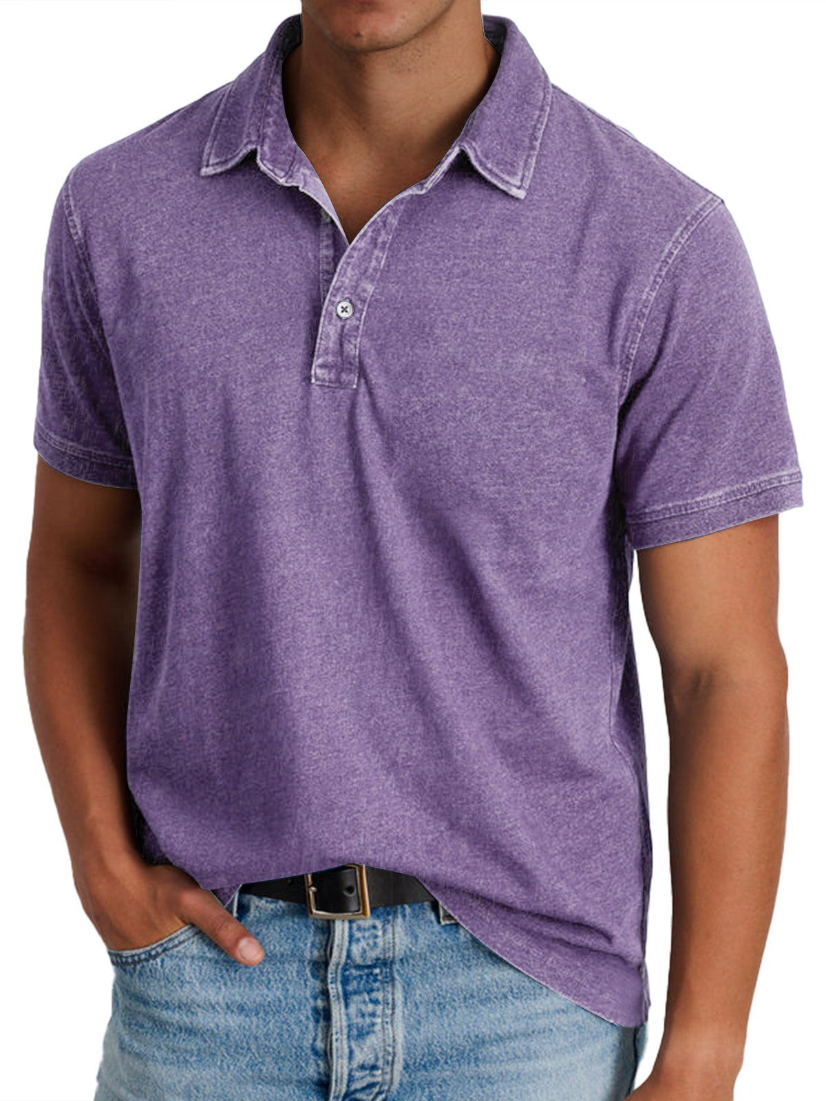 George - Polo Avec Col Pour Hommes