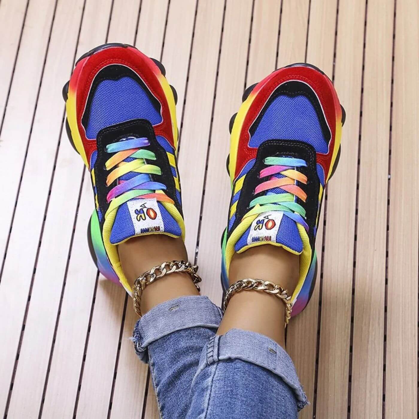 Niros | Baskets Confortables Colorées