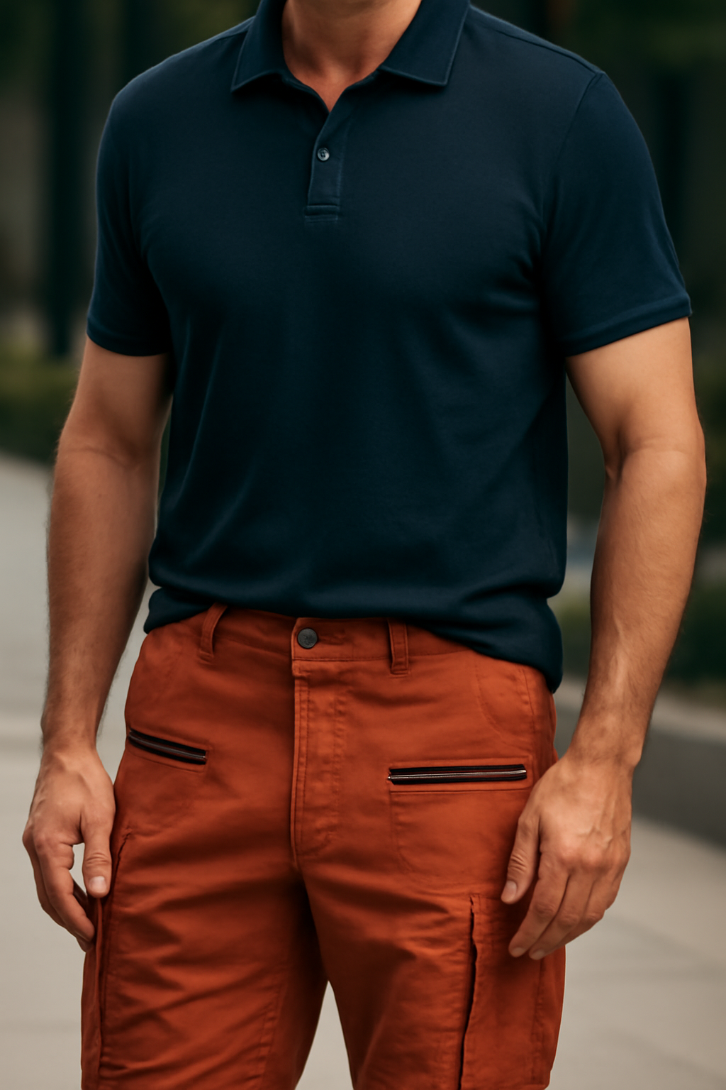 Laurent - Short D'Été Avec Poches Latérales