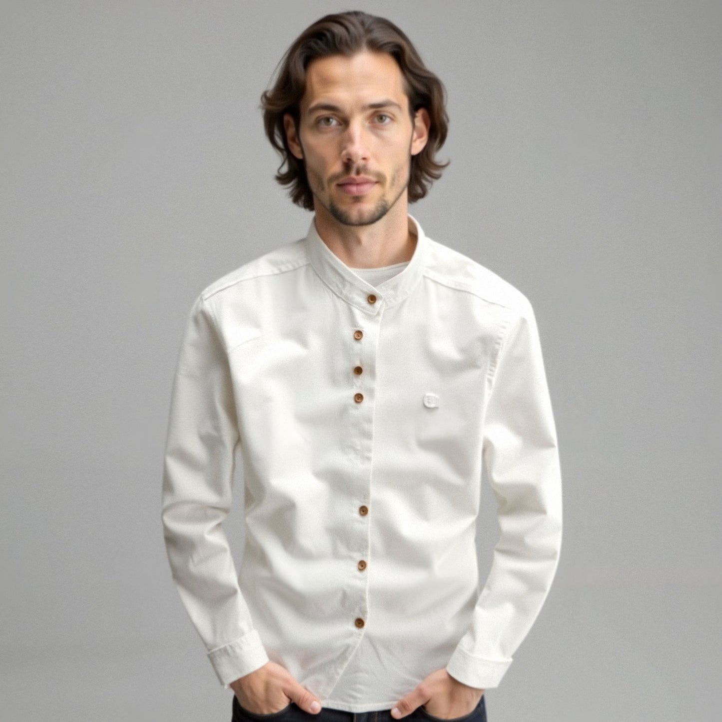 Chemise Japonaise "Katana" Pour Hommes
