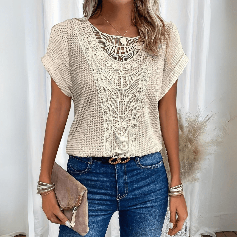 Rowena | Blouse Élégante Style Ibiza