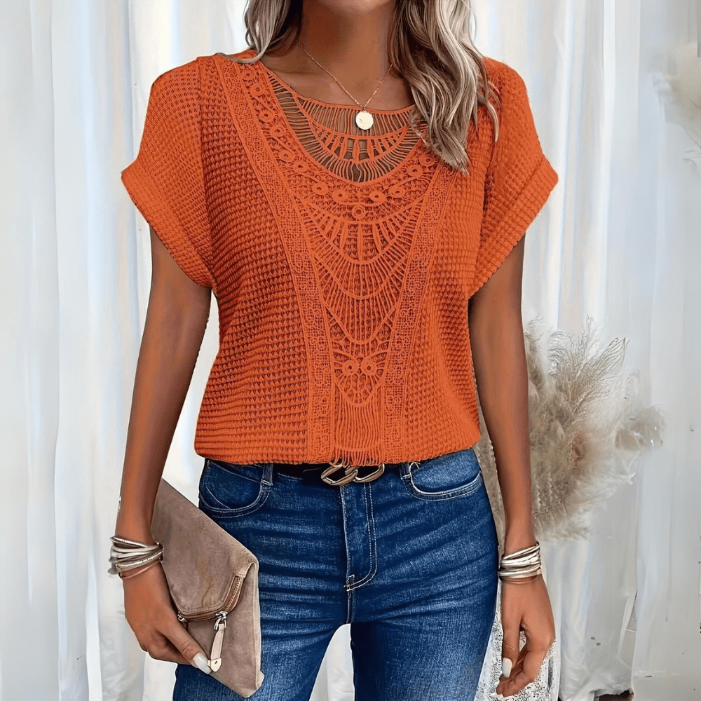 Rowena | Blouse Élégante Style Ibiza