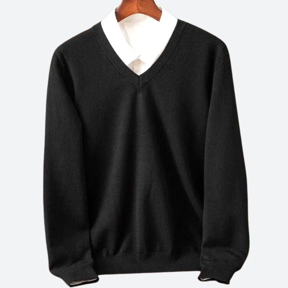 Lucas | Pull chaud en cachemire pour hommes