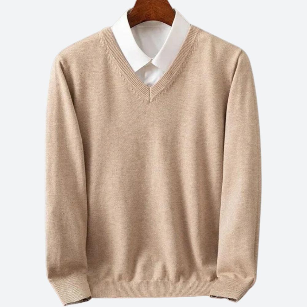 Lucas | Pull chaud en cachemire pour hommes