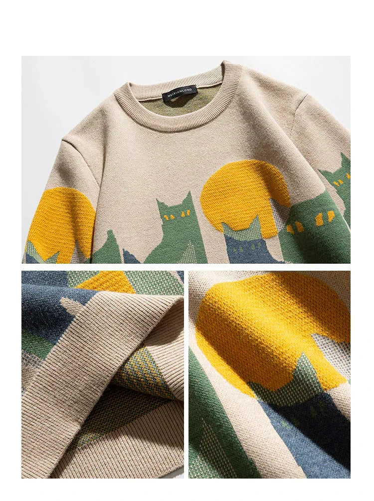 Solène - Pull avec Motif Lune