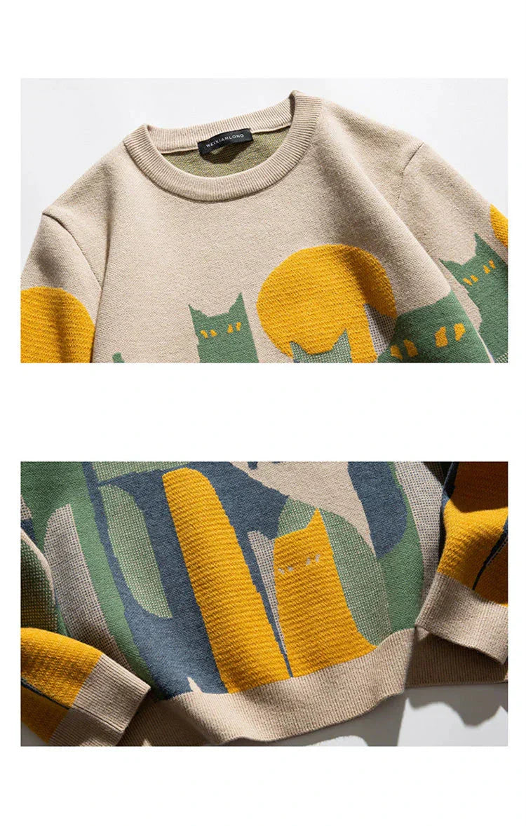 Solène - Pull avec Motif Lune