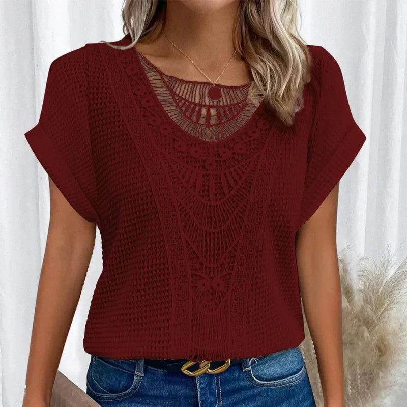 Rowena | Blouse Élégante Style Ibiza