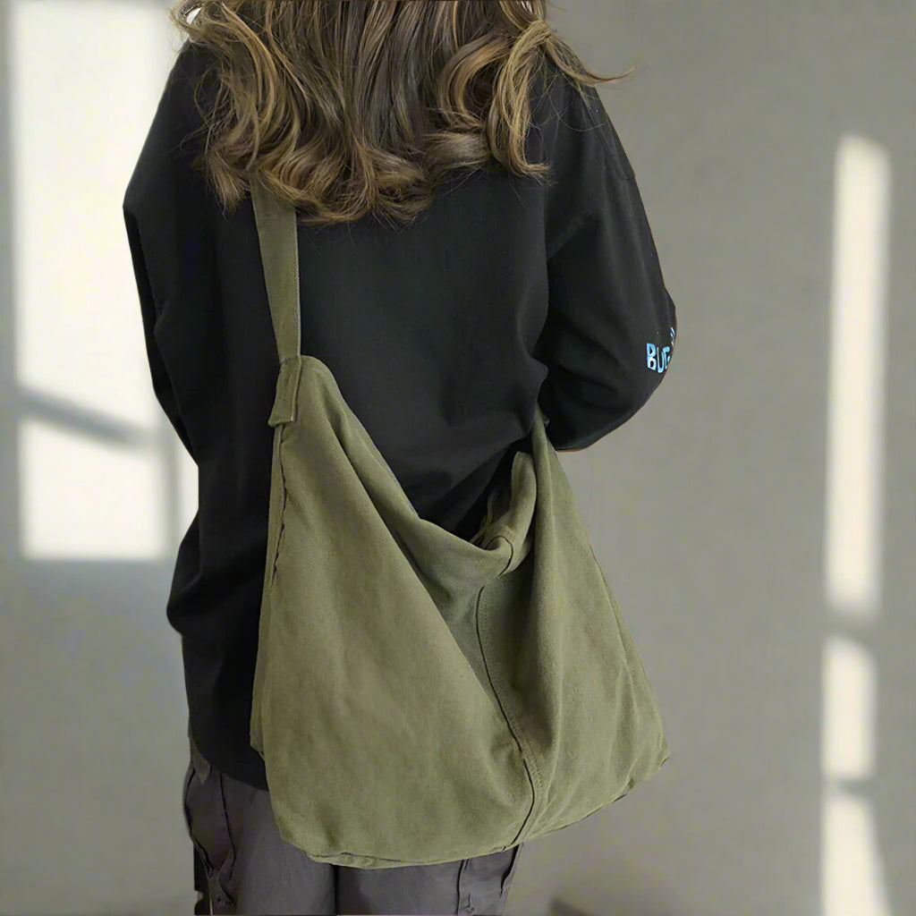 Sac Porté Épaule Grand Format avec Bandoulière pour Femme