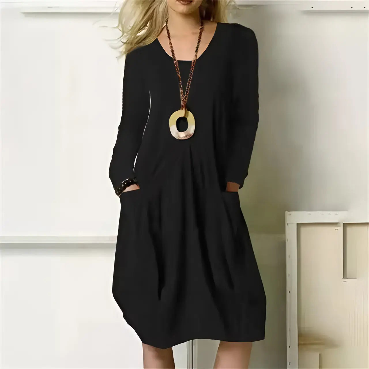 Sophie - Robe Élégante avec Couverture Raffinée du Ventre