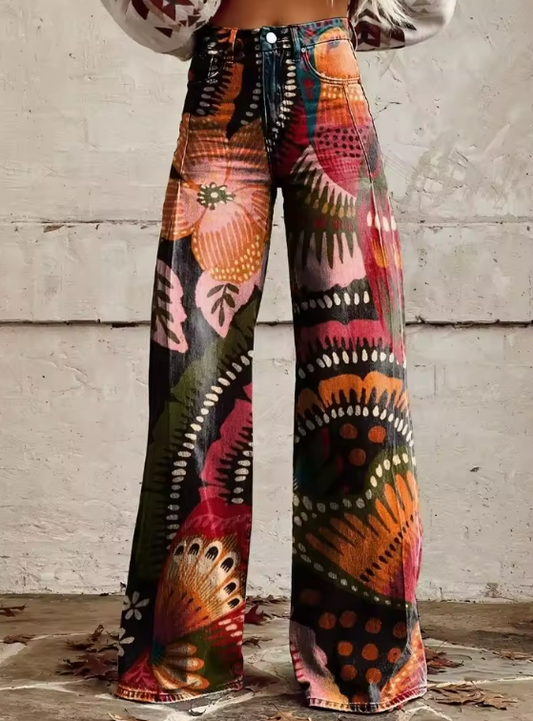 Ninon | Pantalon Boho Vintage